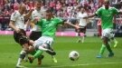 Bayern edged past Wolfsburg