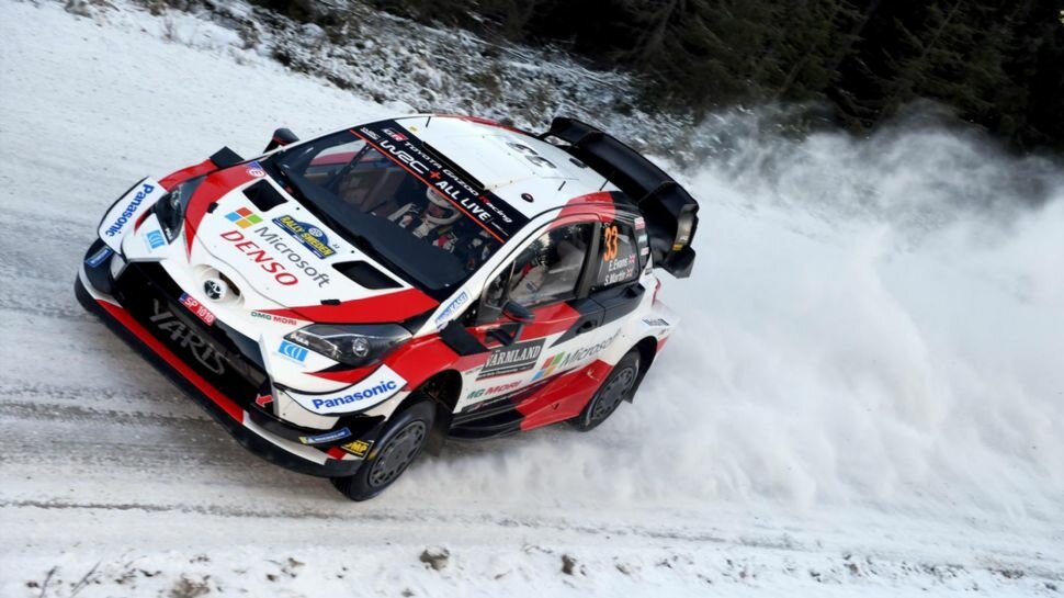 Elfyn Evans wins WRC Rally Sweden