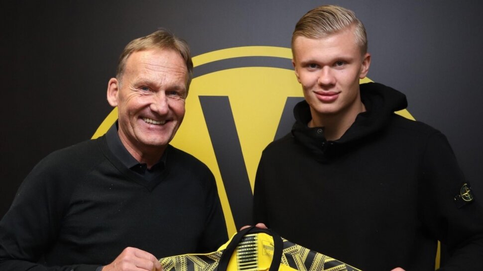 Dortmund beat United to Haaland signing