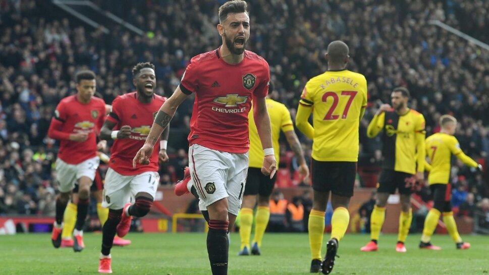 Fernandes nets first goal in win over Watford