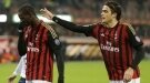 Milan held by 10-man Genoa