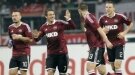 Ten-man Nurnberg hold Bayern