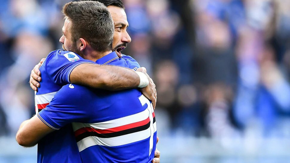 Sampdoria thrash Brescia to boost Serie A survival bid